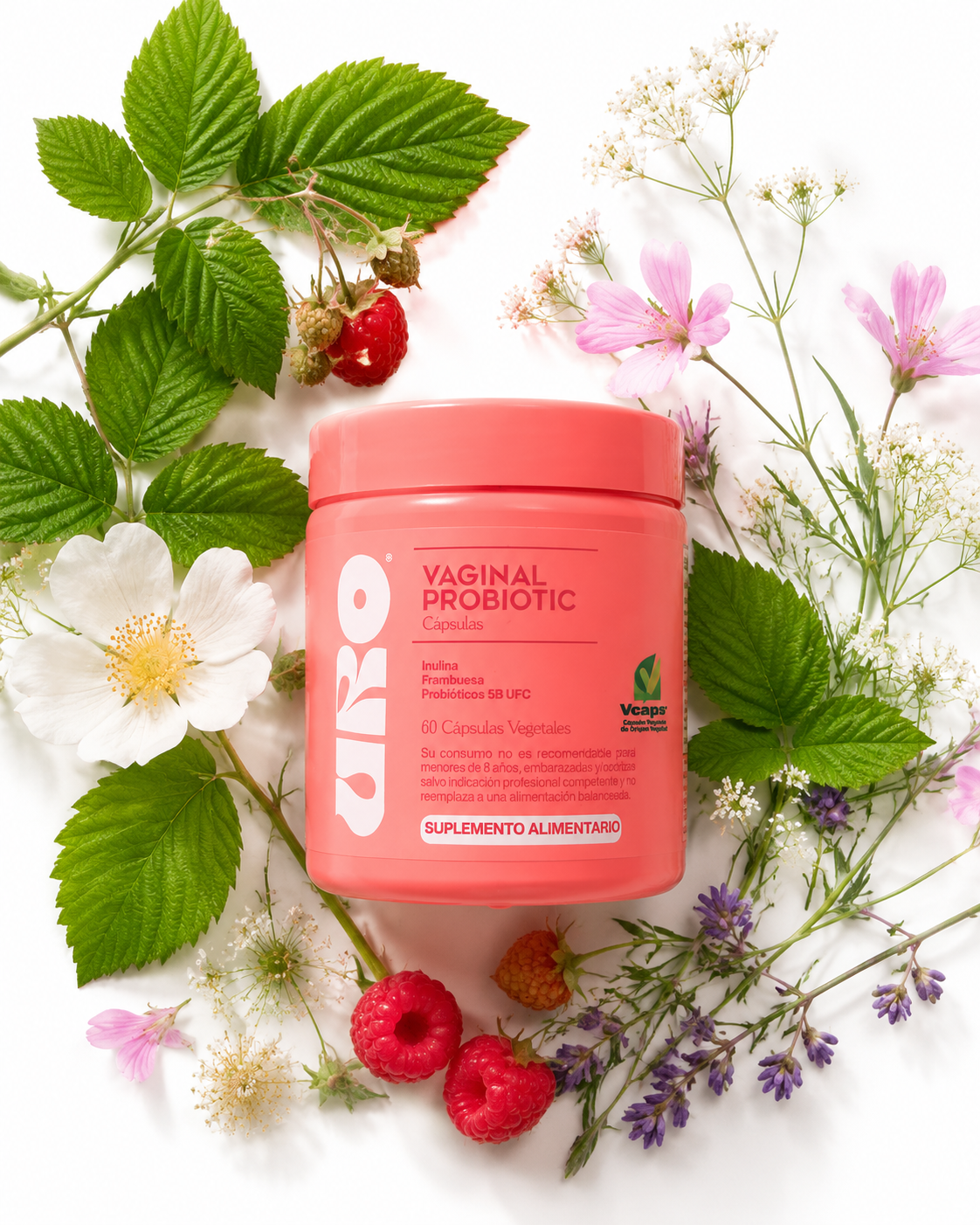 URO™ Probiótico Vaginal — Equilibrio Íntimo Natural
