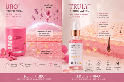TRULY+URO™  Pack Premium Urológico + Probiótico Vaginal
