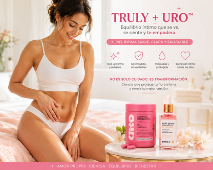 TRULY+URO™  Pack Premium Urológico + Probiótico Vaginal