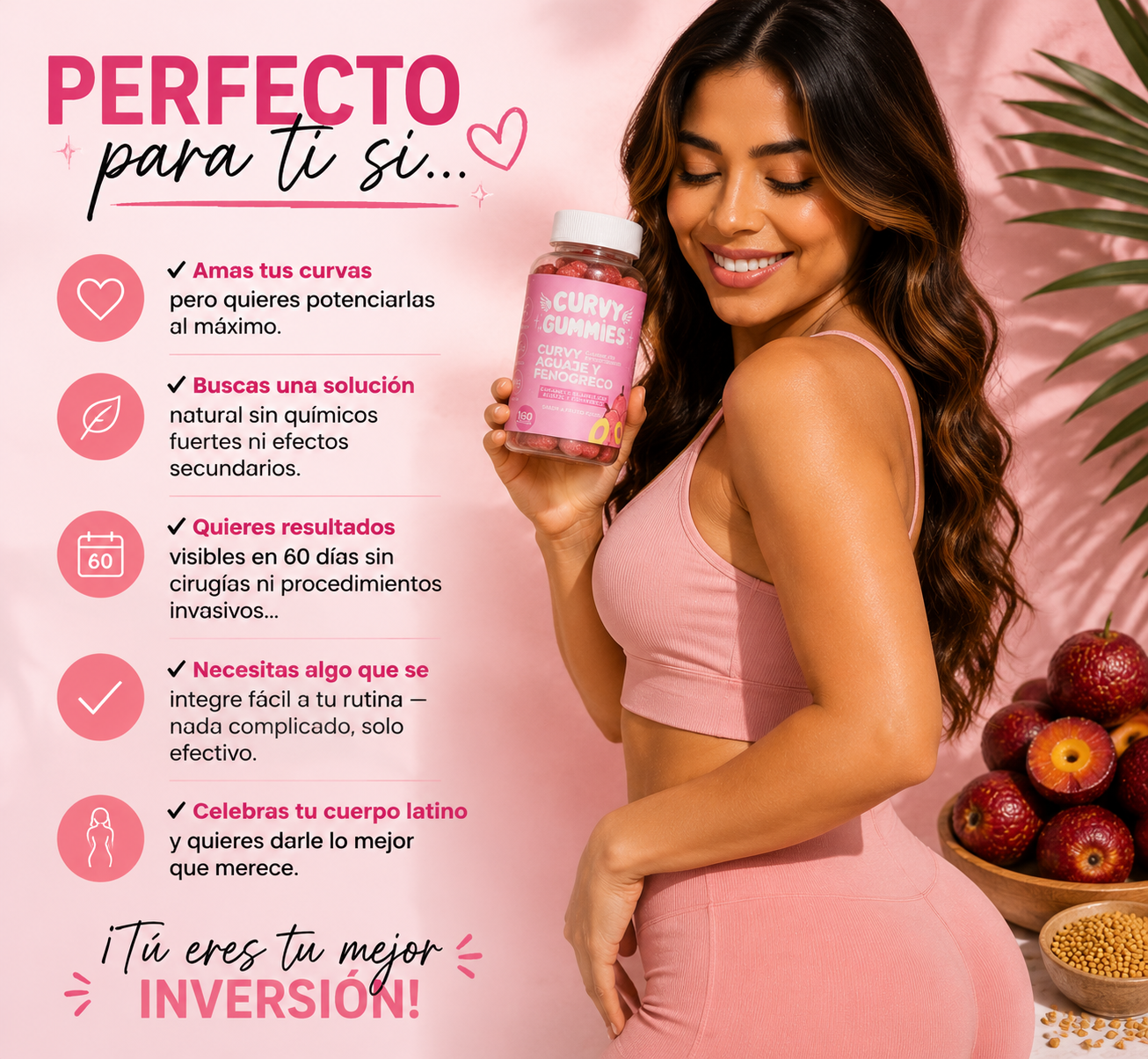 Curvy™  Gummies con Fitorgestrógenos