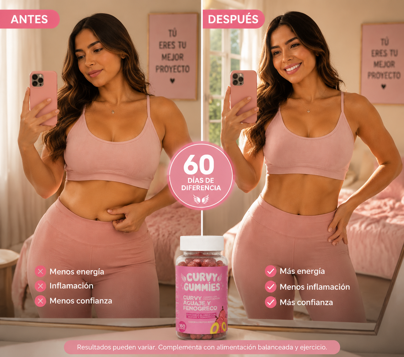 Curvy™  Gummies con Fitorgestrógenos