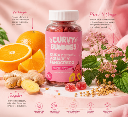 Curvy™  Gummies con Fitorgestrógenos