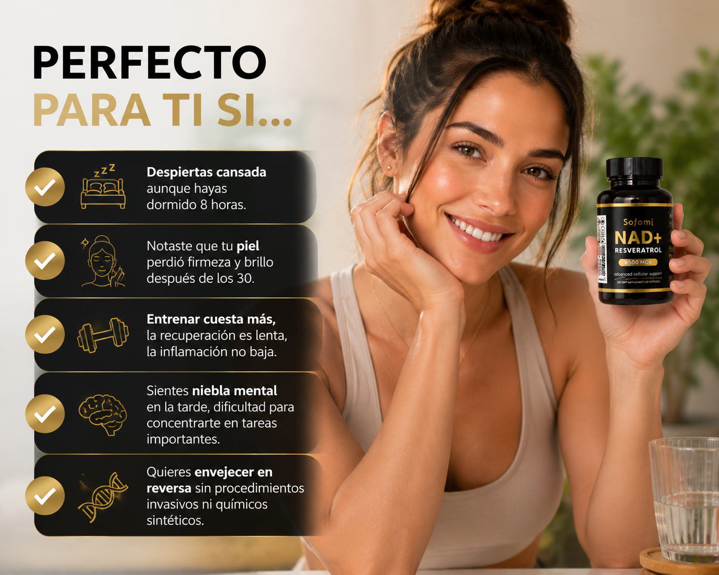 NAD+ Resveratrol™  — Energía Celular Renovada