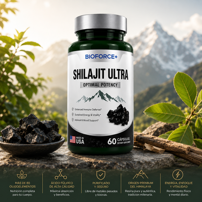 Shilajit Ultra™ — Energía & Resistencia Natural